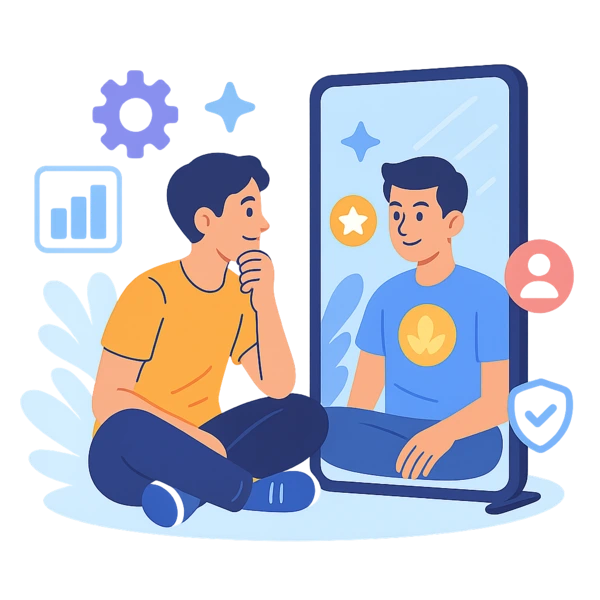 τεστ επαγγελματικού προσανατολισμού - εικονογράφηση